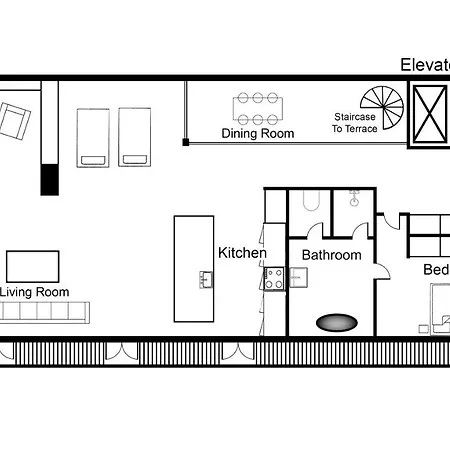 Luxury Penthouse - Cph's Finest - Shopping Street - High-end Copenhagen
